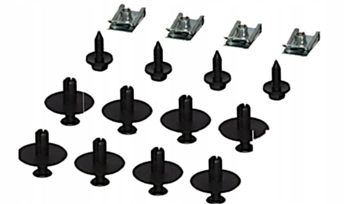 фото №1, Набір кліпси захист двигуна do 4007 c-crosser ceed i20 i30 outlander sx4