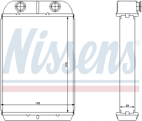 фото №10, Nissens 71452 отопитель fiat stilo 01- 1.6 i 16v