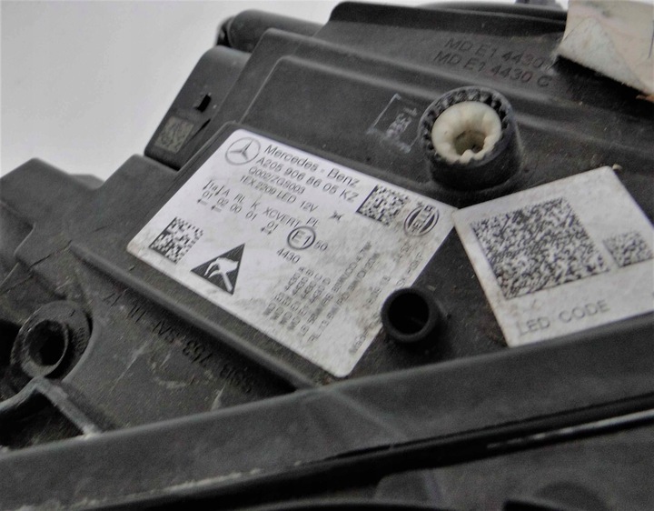 фото №16, Mercedes c w205 205 рестайлінг лампа led multibeam kpl