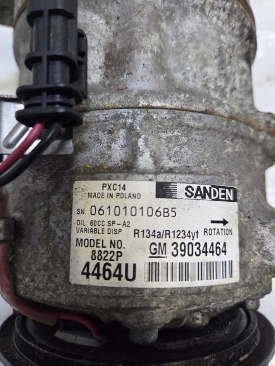 фото №8, Opel astra k v 1.6 cdti компрессор кондиционера 39034464