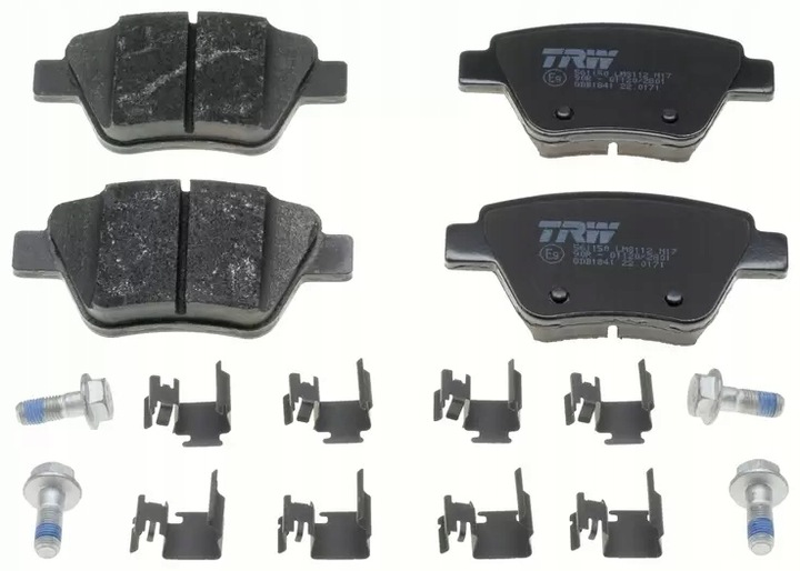 фото №1, Trw gdb1841 гальмівні колодки гальмівні