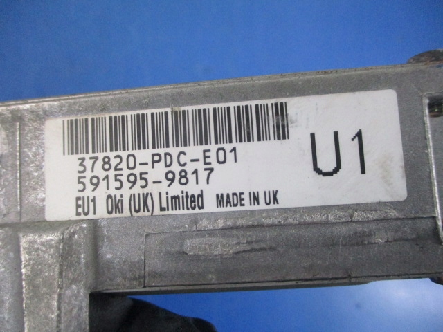 фото №5, Honda accord vi 2.0 16v компьютер 37820-pdc-e01