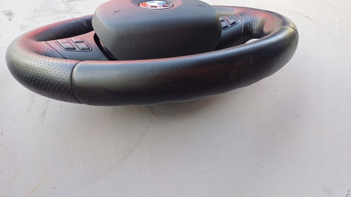 фото №9, Bmw e90 e91 e92 кермо м-пакет з подушка чорна шкіра sport оригінал