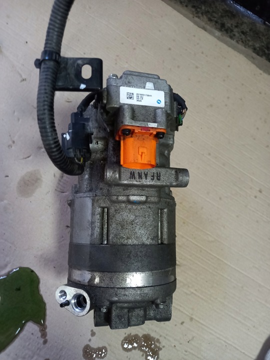 фото №5, Hyundai ioniq электрический 2019 компрессор кондиционера