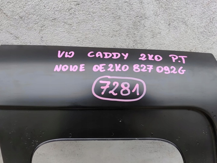 фото №9, Volkswagen caddy 2k0 03- дверь правая зад задние новое oem номер 7281