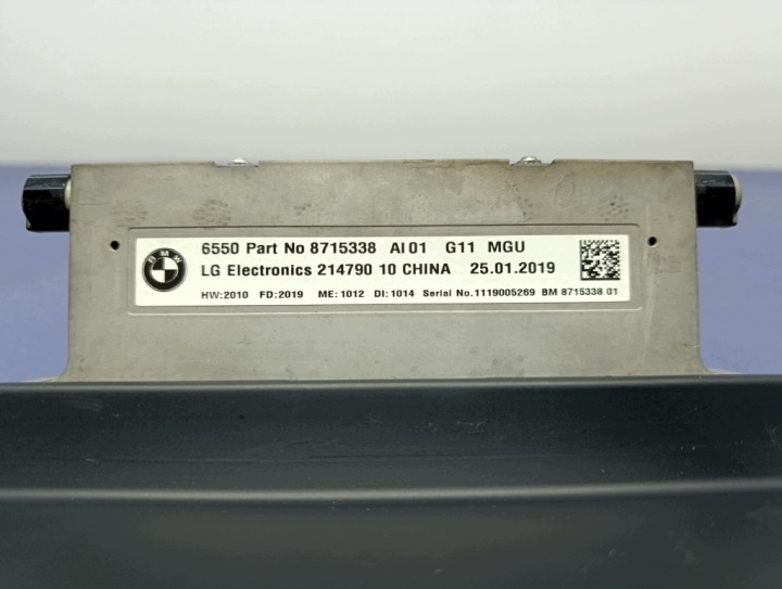 фото №5, Bmw seria 7 g11 g12 lci рестайлинг 19- дисплей радио gps 8715338
