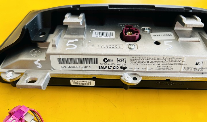 фото №8, Комплектна навігація nbt hu 9318750 9292248 екран idrive bmw 3 f30 f31
