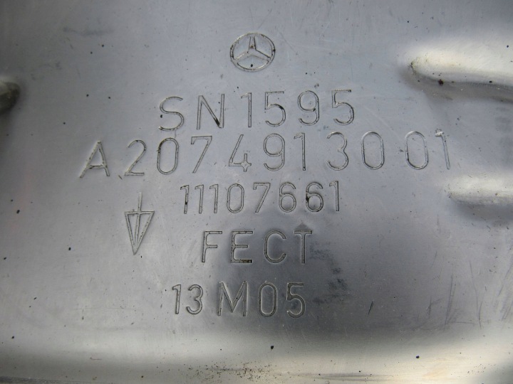 фото №6, Глушитель конечный mercedes-benz e c207 w207 207 a2074913001