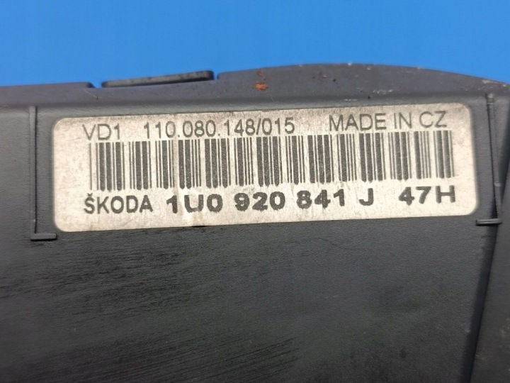фото №6, Skoda octavia i рестайлинг 1.9tdi спидометр 1u0920841j vdo 281tys