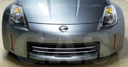 фото №1, Nissan 350z - хромированные планки хром решётка радиатора решётка бампера тюнинг