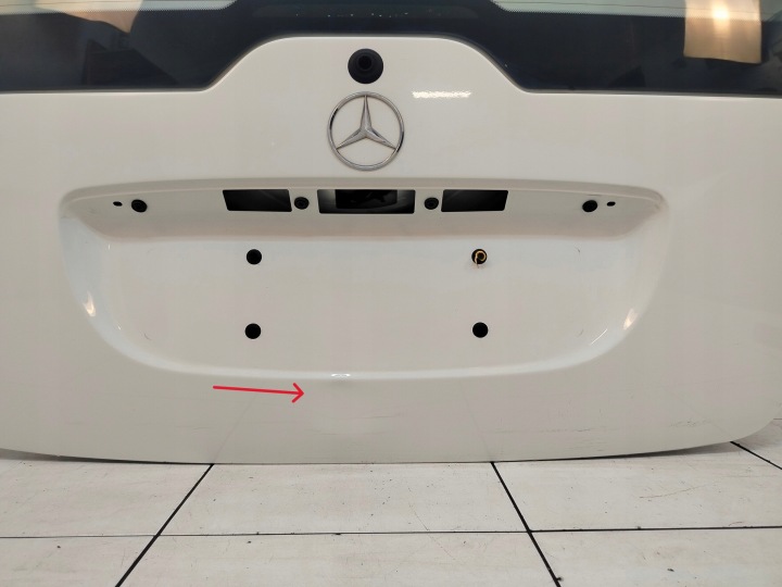 фото №6, Mercedes a клас w169 2004r- кришка багажника зад задня 650