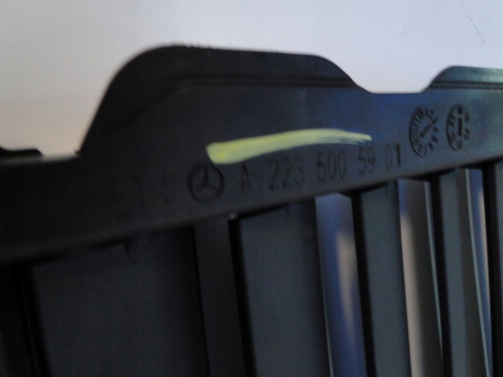 фото №9, Mercedes w223 223 кермо ролета жалюзі верхня