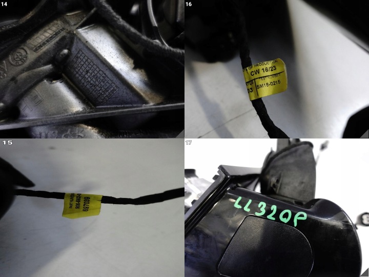 фото №15, Bmw x3m x3 m g01 f97 m-power 17-25 каркас зеркало наружного правое 9 pin