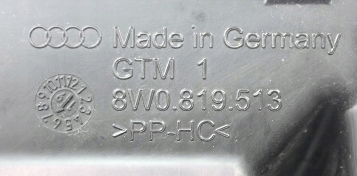 фото №8, 8w0819513 туннель руль воздуха audi a4 b9 8w