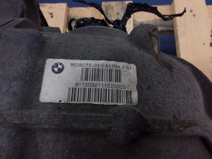фото №5, Bmw 7 g11 g12 4.4 v8 міст диференціал зад 2.81 8638075