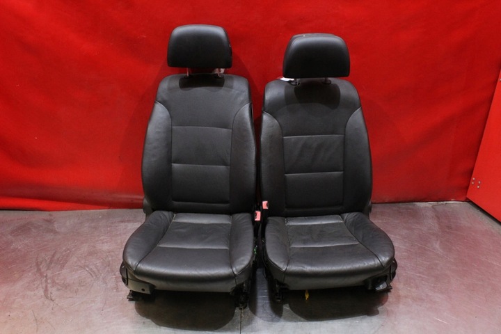 фото №10, Сиденье сиденья комплект боковина обшивки кожаные bmw e61 рестайлинг 07-10