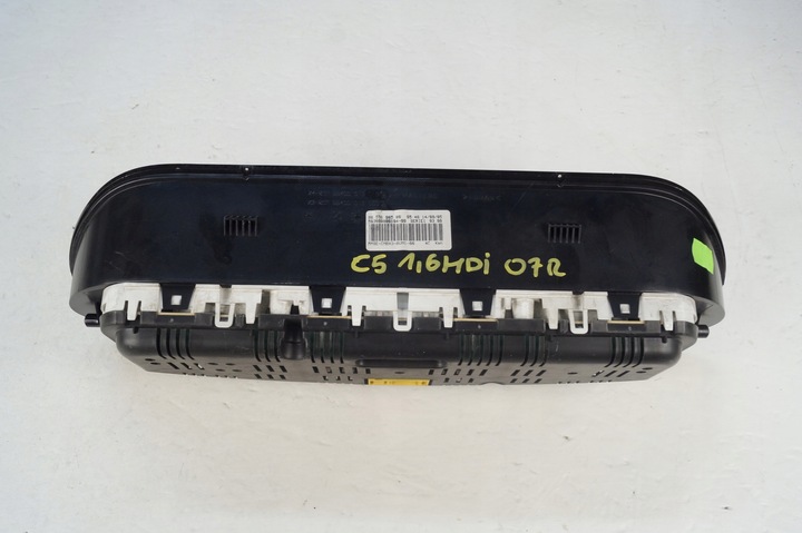 фото №12, Citroen c5 ii рестайлінг спідометр прилади 1.6 hdi a40az995 9655608580