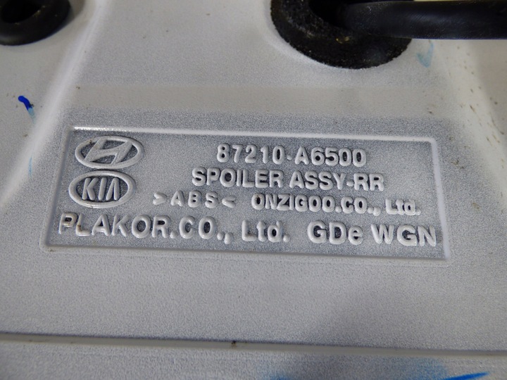 фото №6, Спойлер крышки багажника pyw hyundai i30 ii универсал