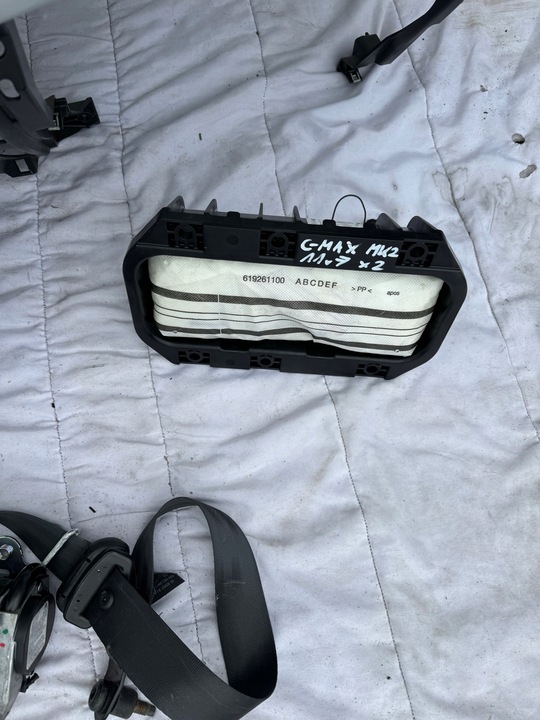 фото №5, Ford c-max mk2 консоль подушка безпеки панель ремені комплект оригінал