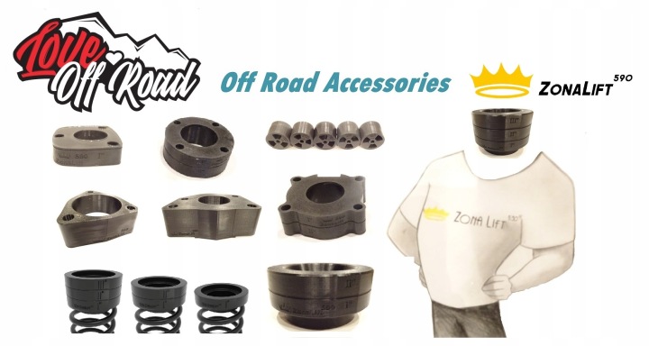 фото №13, Jeep commander / jeep grand cherokee wk wh рестайлинг пружины подкладки зад 30mm