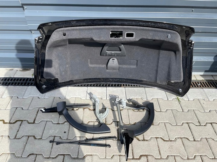 фото №6, Audi a8 d4 крышка багажника w цвет lz9y петли