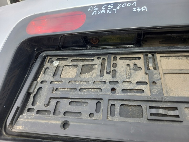 фото №5, Audi a6 c5 рестайлінг накладка кришки багажника зад універсал