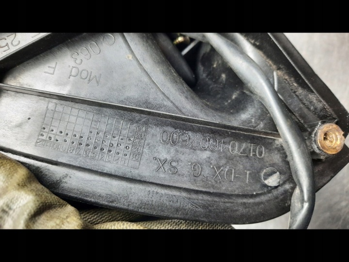 фото №11, Зеркало правое 0158460 fiat stilo 5 pin