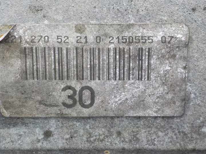 фото №13, Mercedes w221 09r 3.0 cdi 235km коробка передач автомат 2212705502