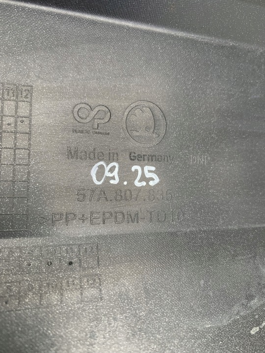 фото №6, Спойлер задній бампер skoda karoq 17r 2017 57a807835 09.25