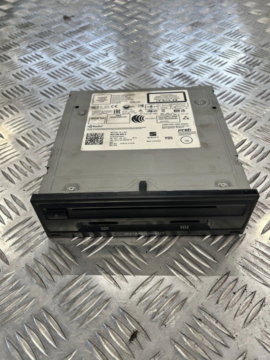 фото №1, Радіо зчитувач карт мультимедіа seat arona 17- 5qa035858b