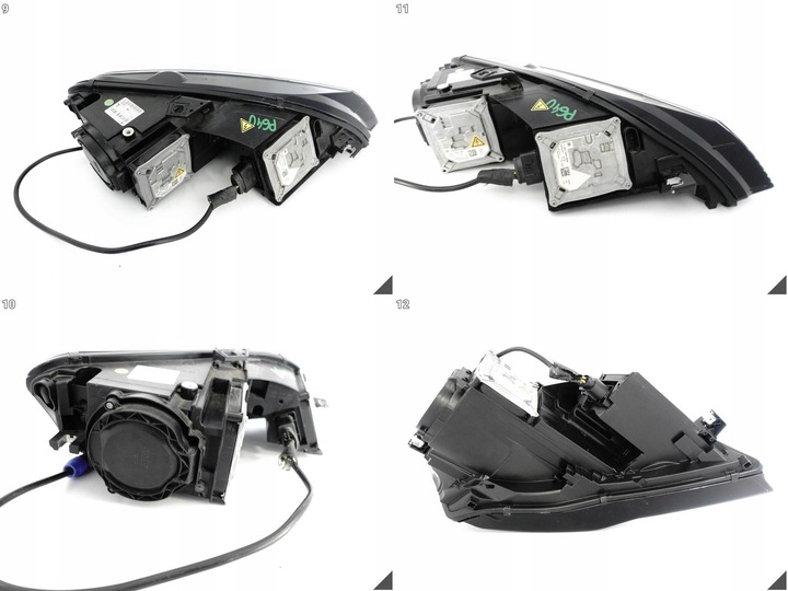 фото №10, Audi r8 420 07-12 лампа ксенон + led ліва перед комплектна з модулями європа