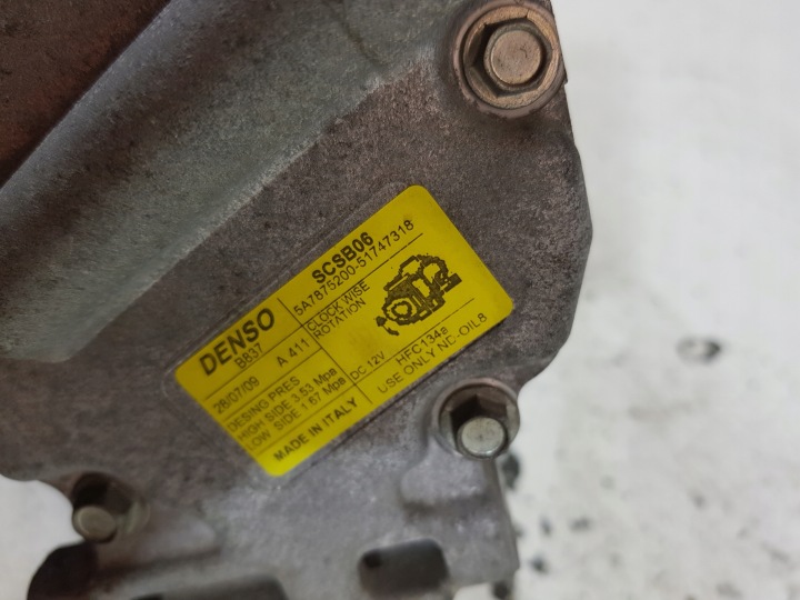 фото №8, Компрессор кондиционера 51747318 panda grande punto ford ka 1.2 b