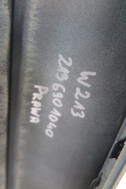 фото №9, Планка пороговая порога накладка правая mercedes benz w213 a2136901040