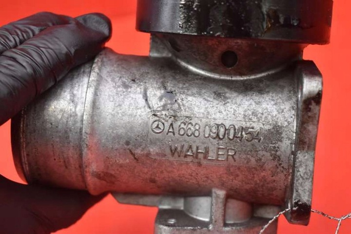 фото №7, Клапан egr a6680900454 mercedes a-klasa w168 1.7 cdi 95 km рестайлинг 01-04