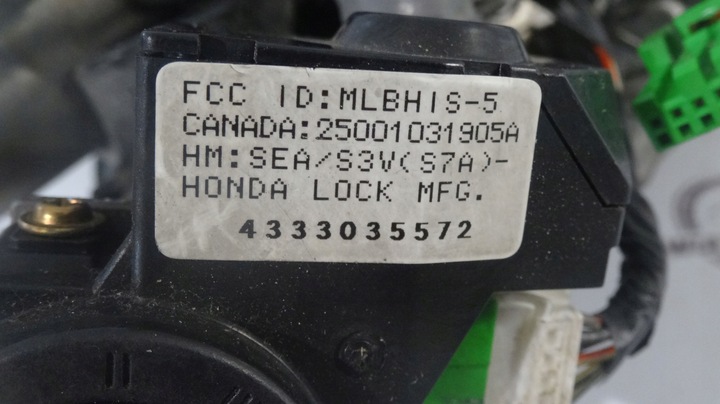 фото №6, Honda cr-v ii 04r колонка кермова замок запалювання 25001031905a