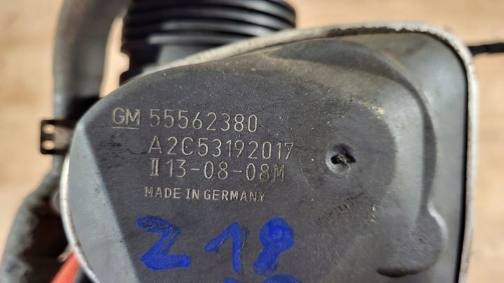 фото №6, Дроссельная заслонка opel vectra c signum 05-08 рестайлинг 1,8 z18xer 55562380