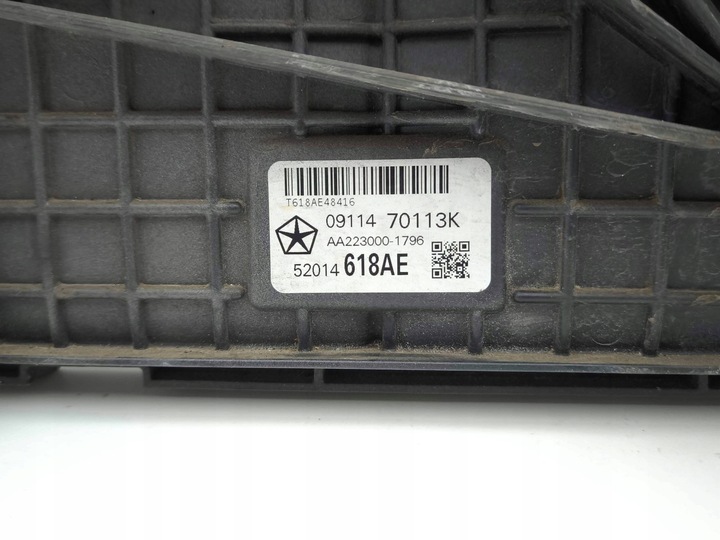 фото №13, Jeep cherokee 2014 електричний вентилятор радіатор