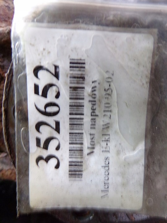 фото №9, Mercedes w210 2.0 дизель задний мост приводной дифференциал дифференциал r2103511108