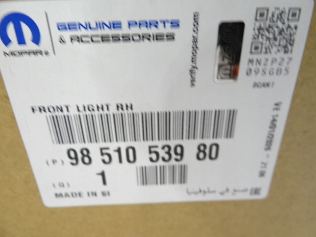 фото №12, Peugeot 208 ii рестайлинг фара движения дневного led правая галоген новая оригинальная