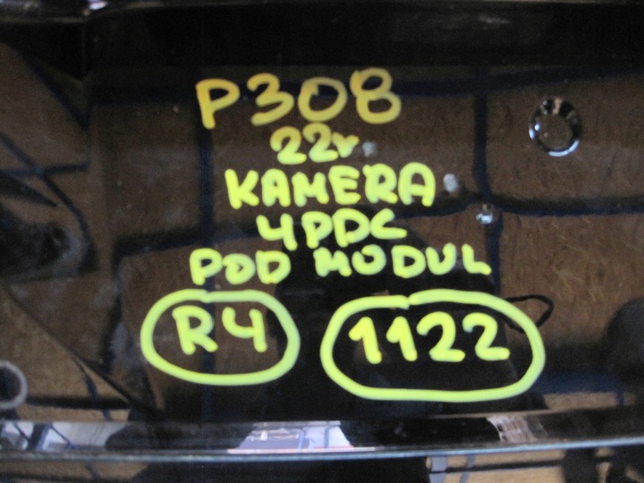 фото №13, Бампер peugeot 308 t10 21r 4 pdc камера зад задній