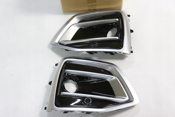 фото №9, Premium решётка решётка бампера правая+ левая audi q5 fy 21- отверстие na противотуманные фары