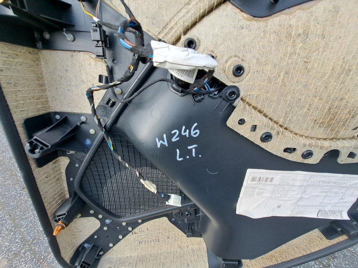 фото №13, Mercedes w246 сидіння з підігрівом диван обшивки комплект