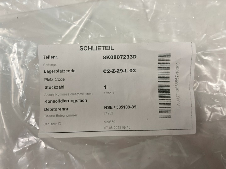 фото №8, Решётка средняя бампера audi a4 b8 allroad 8k0