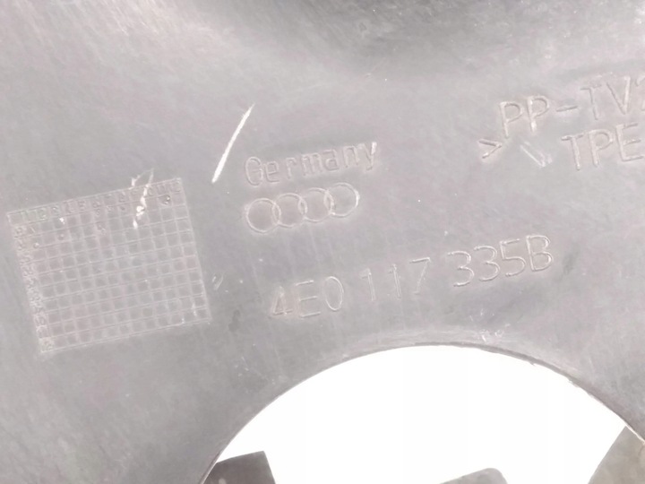 фото №5, Audi a8 s8 d3 4e 2005 ліва сторона направляюча повітря інтеркулер