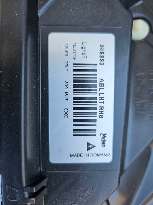 фото №7, Volvo xc60 рестайлінг 13-17 лампа ксенон перед права нова valeo