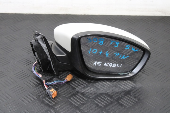 фото №1, Дзеркало праві 15 контактів peugeot 308 t9