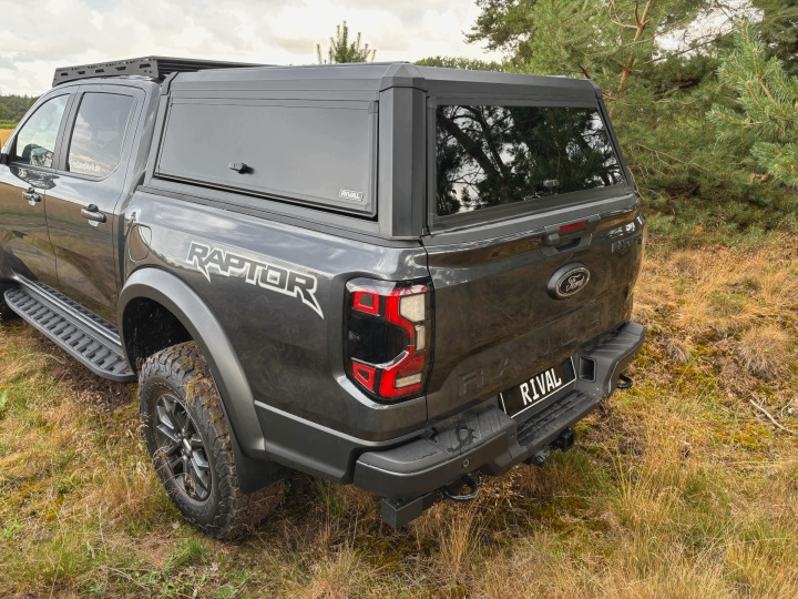 фото №1, Надстройка hardtop aluminiowy rival - ford ranger raptor 2022+ / ranger dc