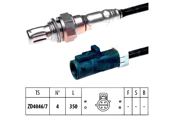 фото №2, Лямбда-зонд ford fiesta 1,3 08- eps