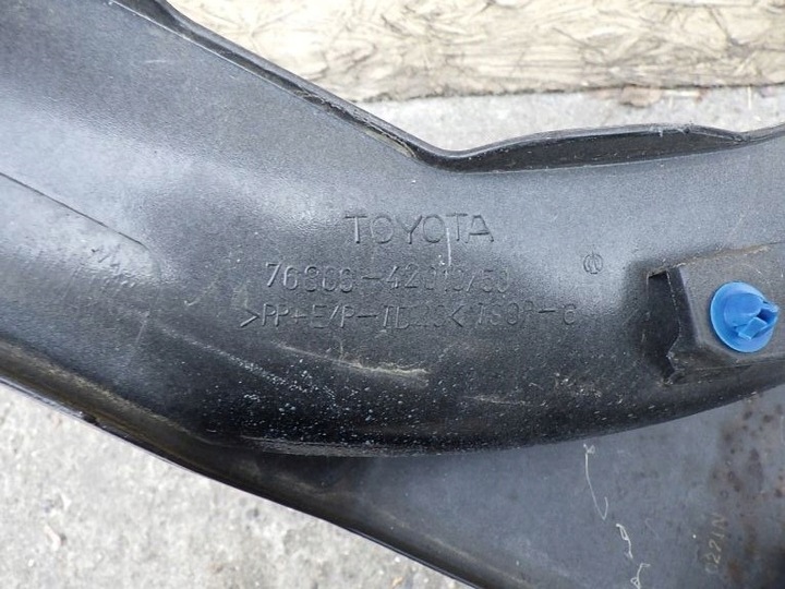 фото №10, Toyota rav 4 rav4 iv 06- накладка кришки планка