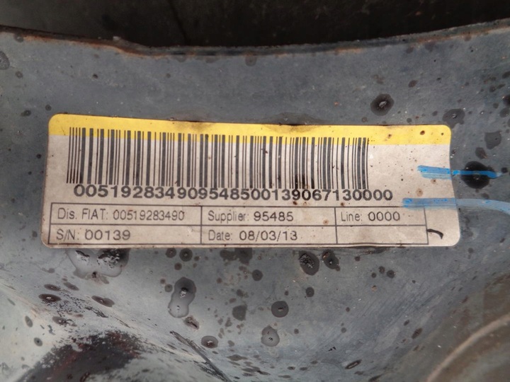 фото №9, Тележка подрамник траверса fiat panda 3 iii 4x4 2012- переднее